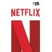 Netflix Carte Cadeau 25 USD